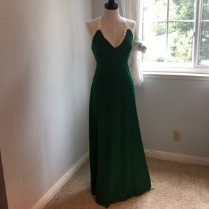 Vintage Glam Nightgown Polka Dot Ruffle Lingerie